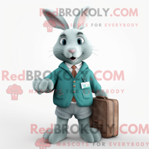 Mascot character of a Teal...