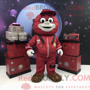 Mascot karakter van een...