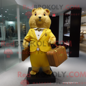 Mascot character of a Gold...