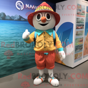 Mascottekarakter van een...