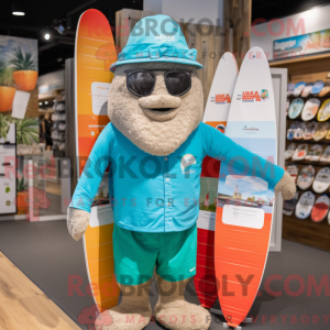 Mascottekarakter van een...