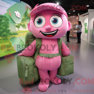 Mascot character of a Olive...