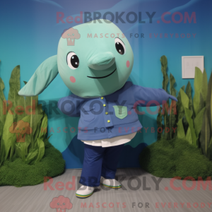 Mascot character of a Olive...