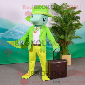 Mascot karakter van een...