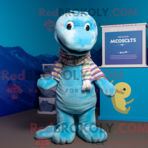 Mascot karakter van een...