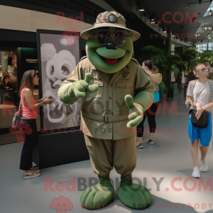 Mascottefiguur van een...