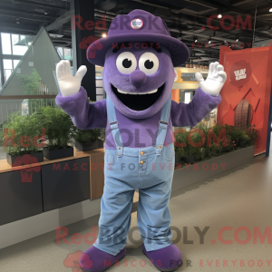 Personagem de máscara de um...