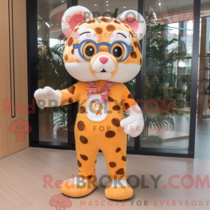 Mascottekarakter van een...