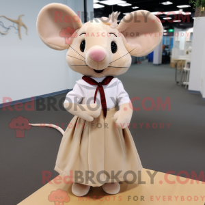 Mascottefiguur van een...