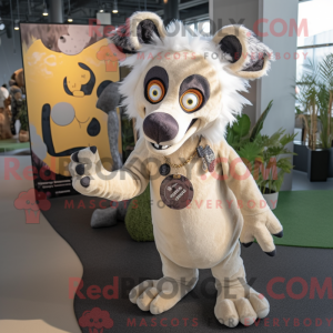 Mascot character of a Cream...