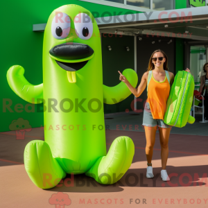 Mascot karakter van een...