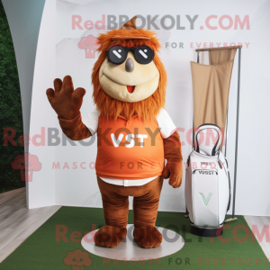 Postava maskota Rust Golf...