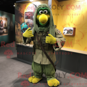 Personnage mascotte d un...