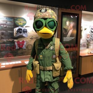 Mascottefiguur van een...