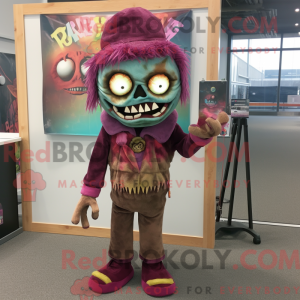Mascot karakter van een...