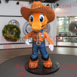 Maskot karakter af en...