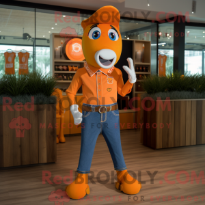 Personnage mascotte d un...