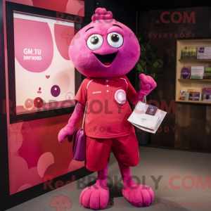 Mascot character of a...