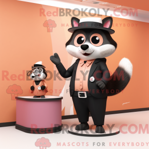 Mascot character of a Peach...