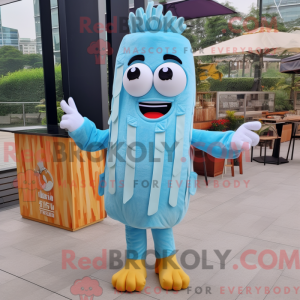Mascot character of a Sky...
