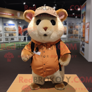 Mascot karakter van een...