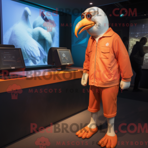 Maskot karakter af en...