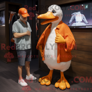 Mascot karakter van een...