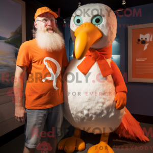 Mascot karakter van een...
