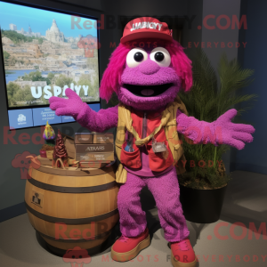 Mascot character of a...
