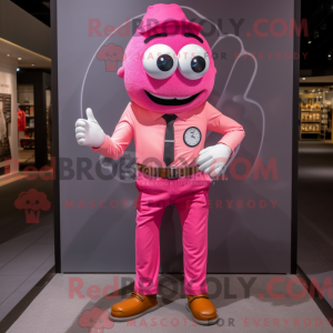 Mascot karakter van een...