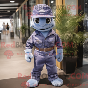 Maskot-karakter av en...