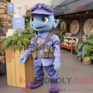 Maskot-karakter av en...
