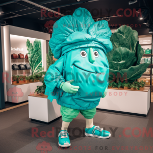 Mascot karakter van een...