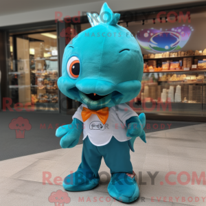 Mascottefiguur van een...