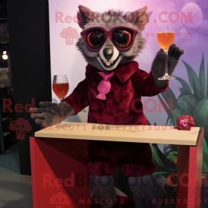 Mascot character of a...