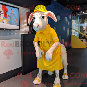 Mascot karakter van een...