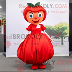 Mascot character of a Red...