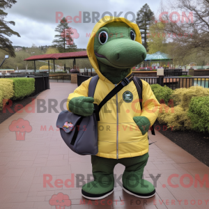Mascottekarakter van een...