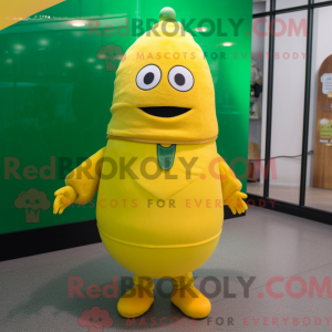Mascot character of a Lemon...