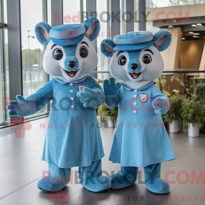 Mascottekarakter van een...