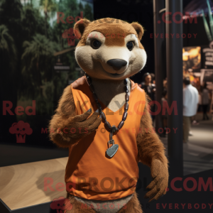 Personnage mascotte d une...
