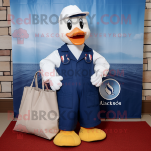 Navy Swans maskot kostume...