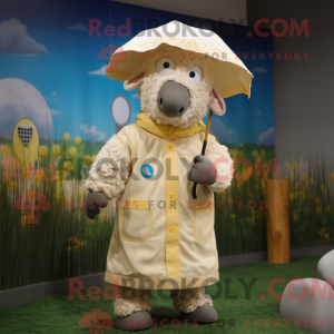 Mascot karakter van een...