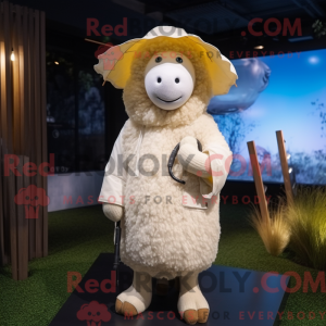 Mascot karakter van een...
