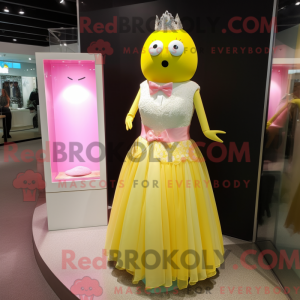 Mascot character of a Lemon...