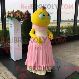 Mascot karakter van een...