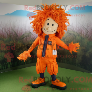 Mascottefiguur van een...