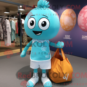 Mascottekarakter van een...