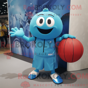 Mascottekarakter van een...