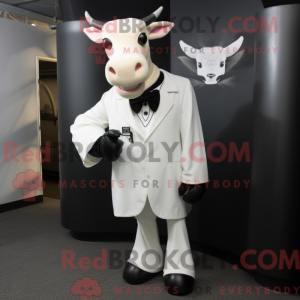 Mascot character of a White...
